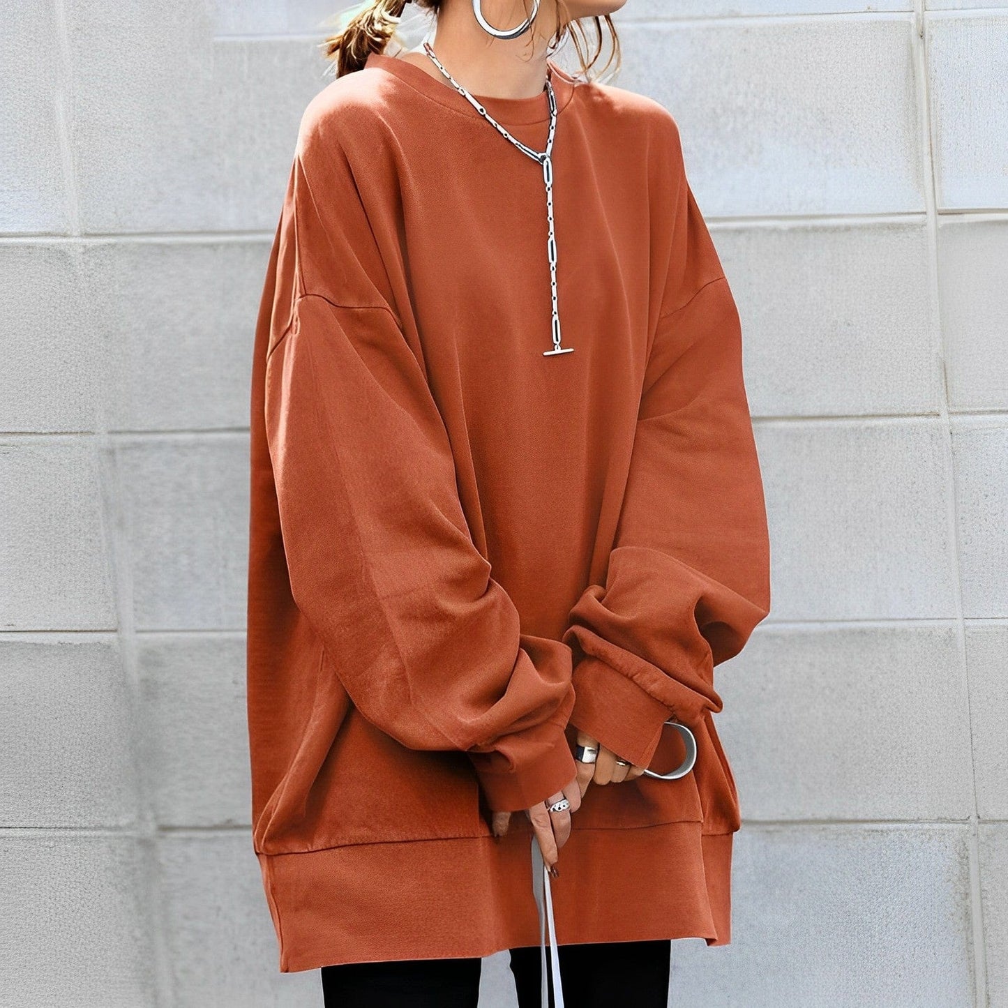 Gracefully Designed Sweater