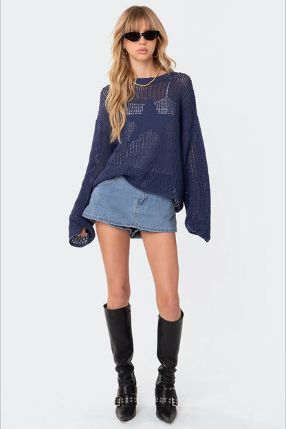 Gracefully Designed Sweater