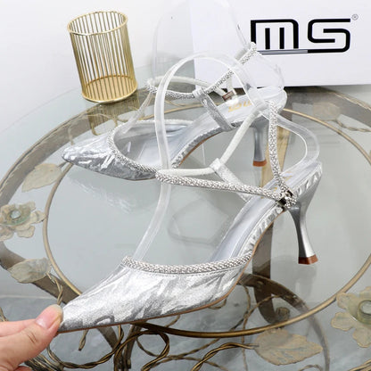 A Vintage Style Sandals with Delicate Timeless Details