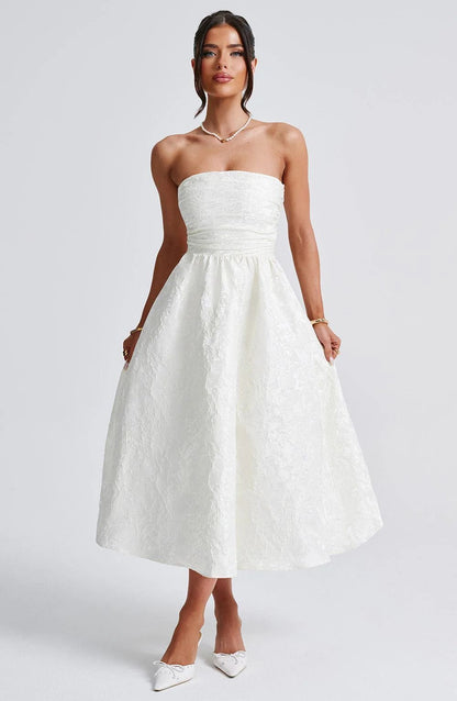 A Vintage Style Dress with Delicate Timeless Details