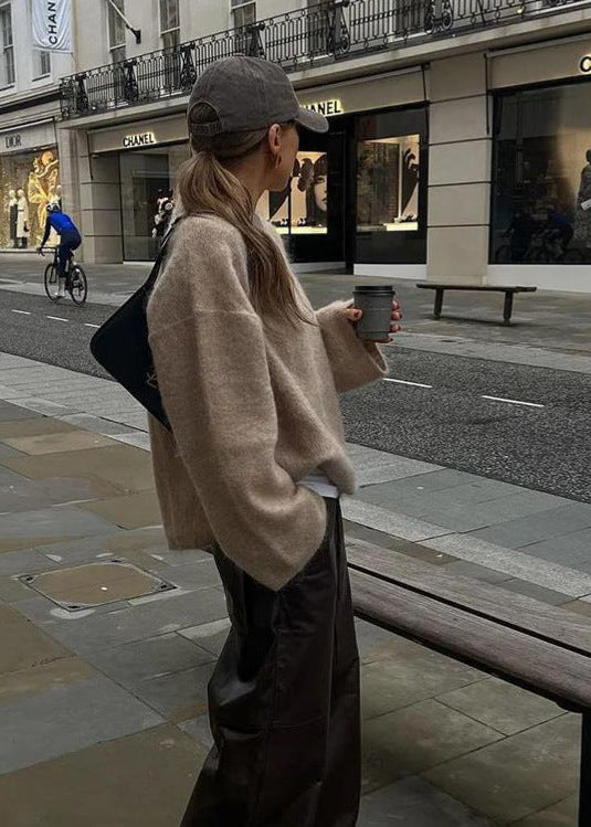 A Vintage Style Sweater with Delicate Timeless Details