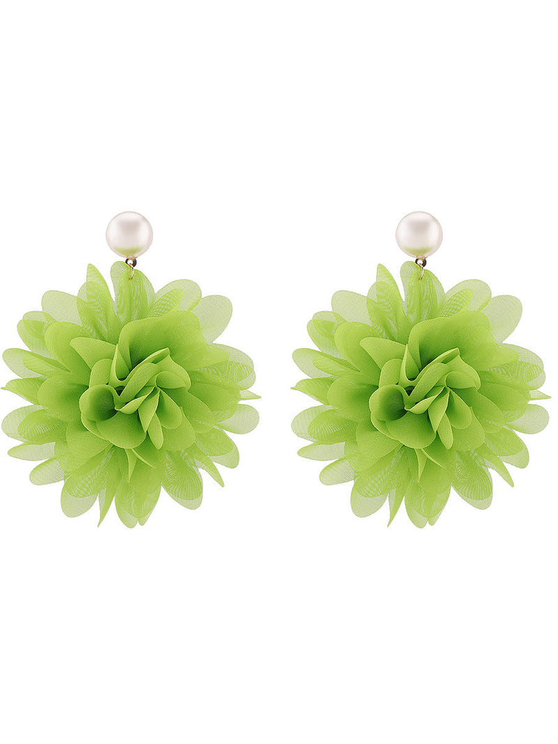 Flower Shape Earrings Accessories
