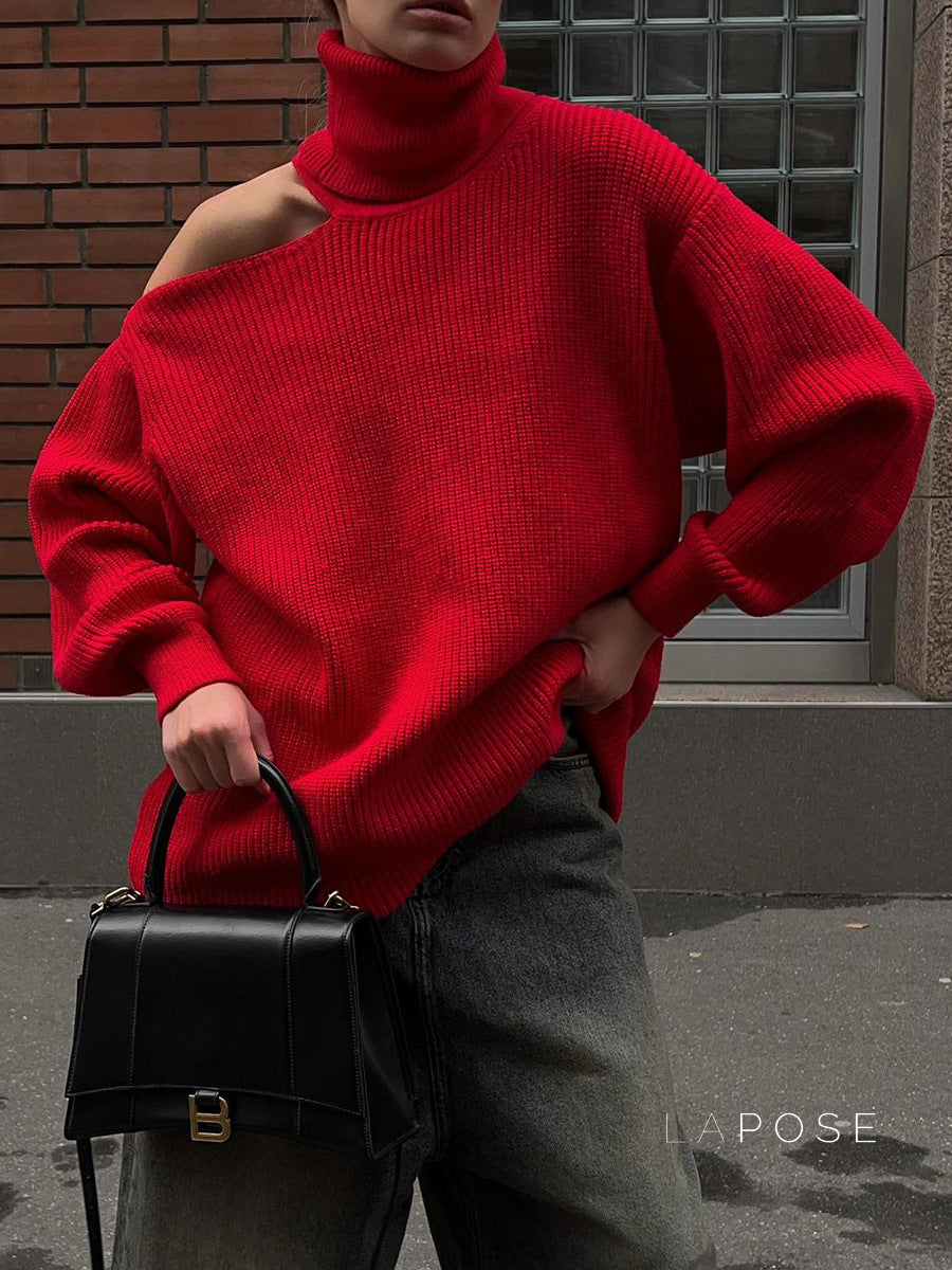 Well Tailored Sweater with a Graceful Silhouette