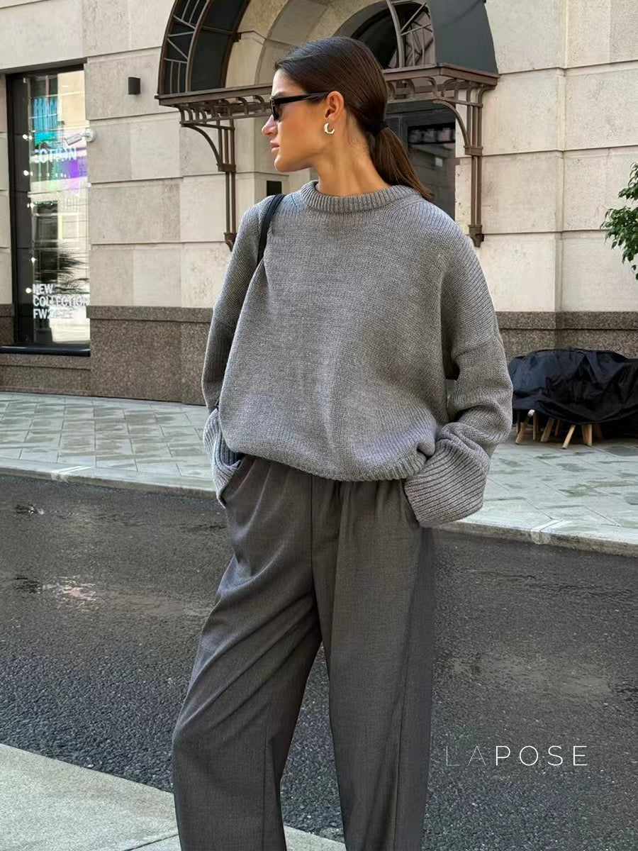Beautifully Finished Sweater in a Timeless Design