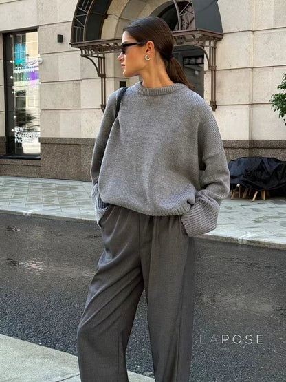 Beautifully Finished Sweater in a Timeless Design