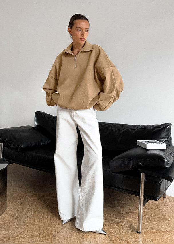 Classic Vintage Pullover with a Flattering Fit