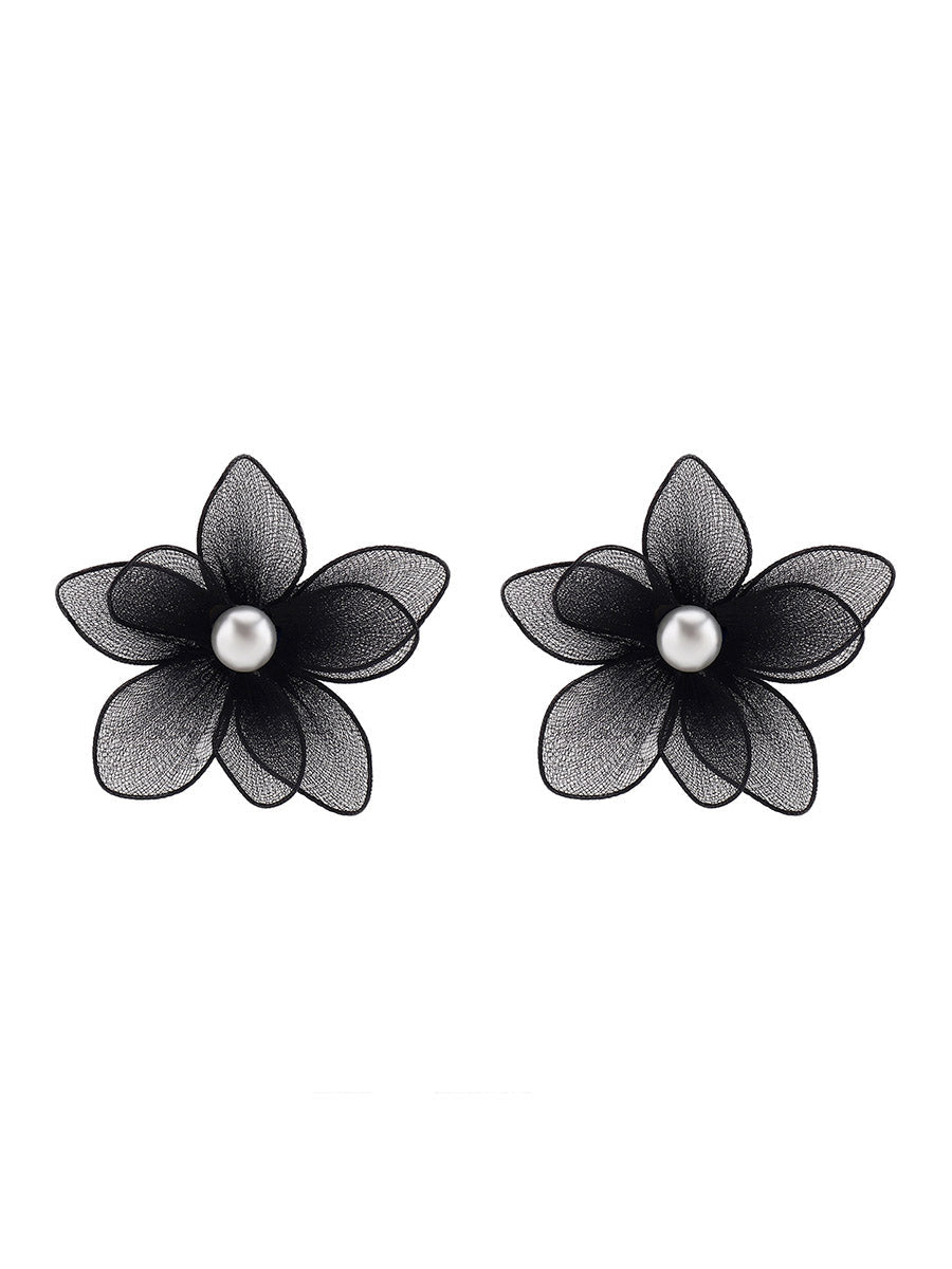 Flower Shape Earrings Accessories