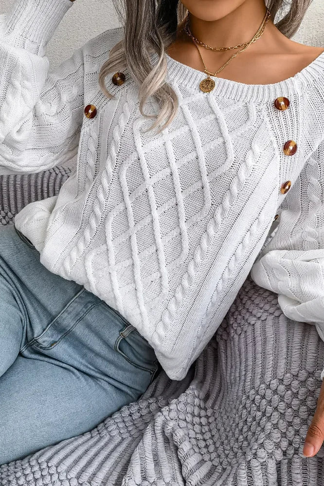 Gracefully Designed Sweater