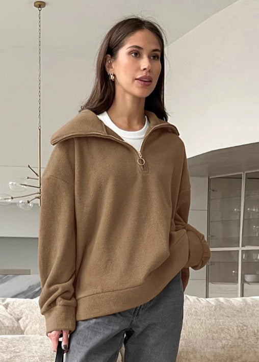Well Tailored Pullover with a Graceful Silhouette