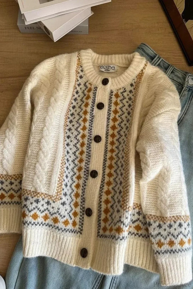 Timeless Vintage Style Cardigan