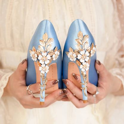 Vintage Inspired Heels with a Contemporary Edge