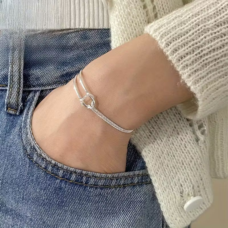 Twinned Harmony Elegance Bracelet