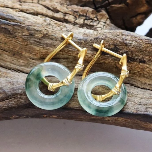Turquoise Crystal Earrings