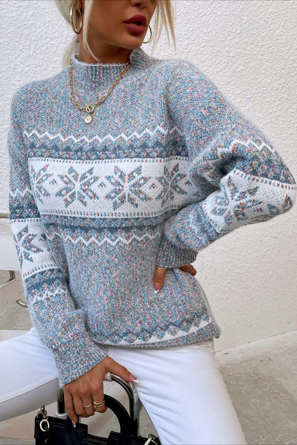 Gracefully Designed Sweater