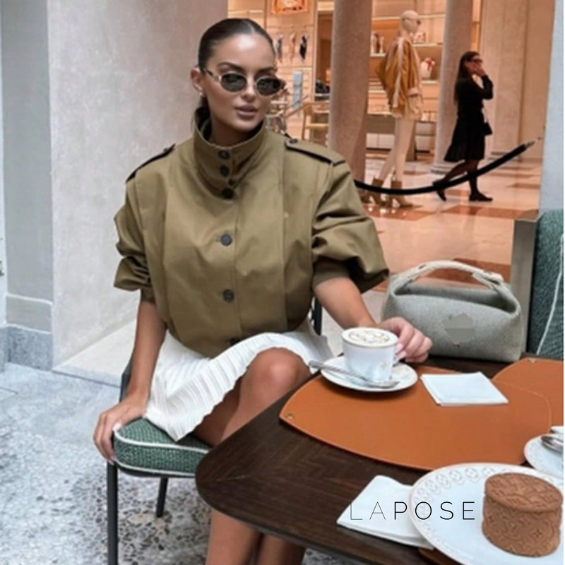 Well Tailored Garment with a Graceful Silhouette