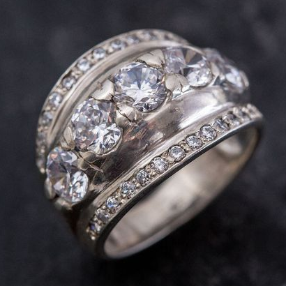 Bright Silver Ring