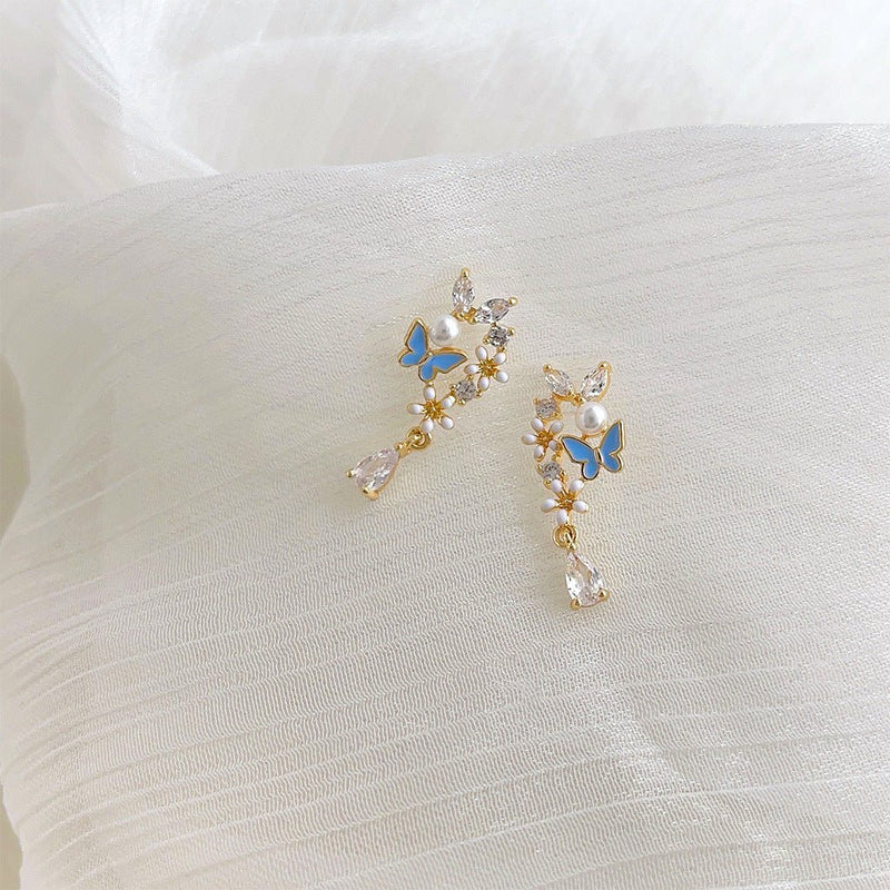 Melissa Flower Butterfly Earrings