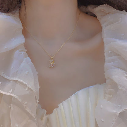Flower Moon Necklace