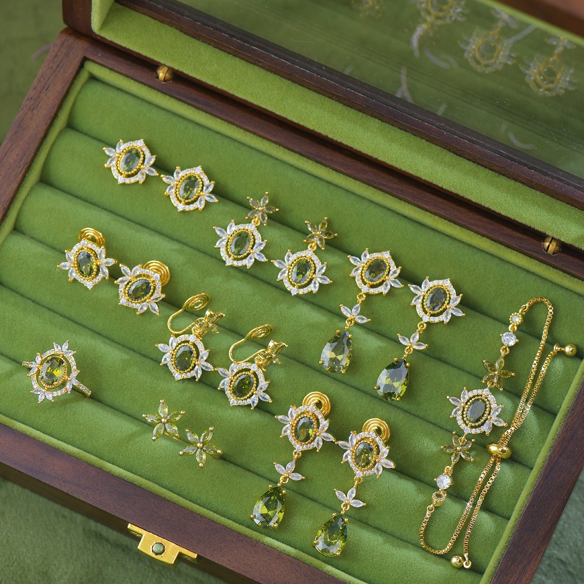 Garden of Eden Drop Earrings