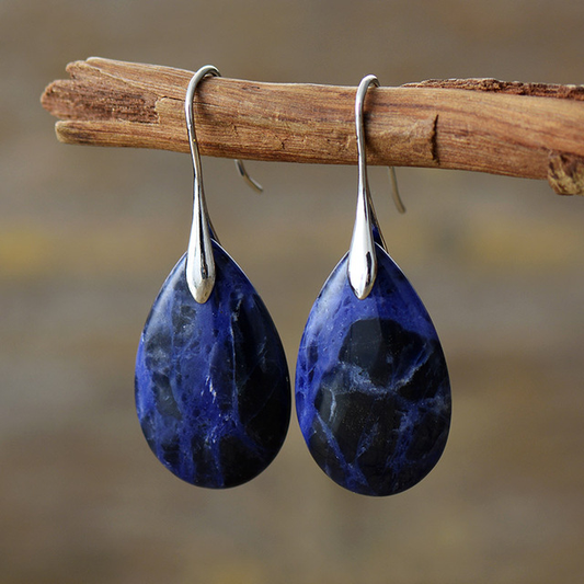 Blue Stone Earrings