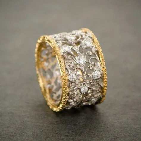 Zirconia Ivy Ring