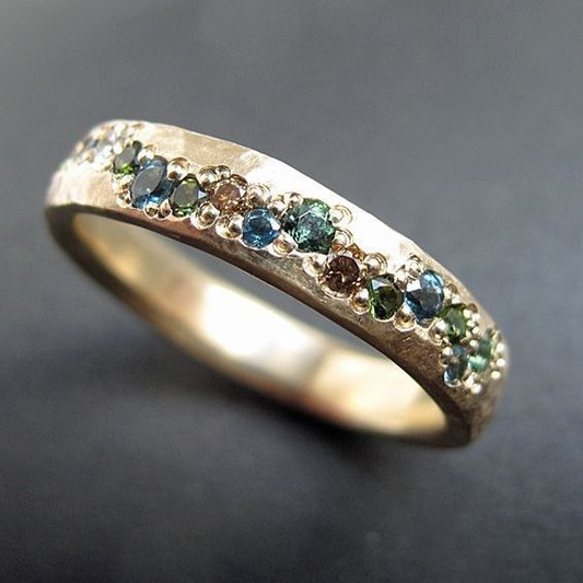 Gold Colorful Ring