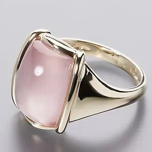 Square Rose Gold Ring