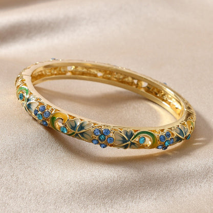 Vivian Enamel Bangle