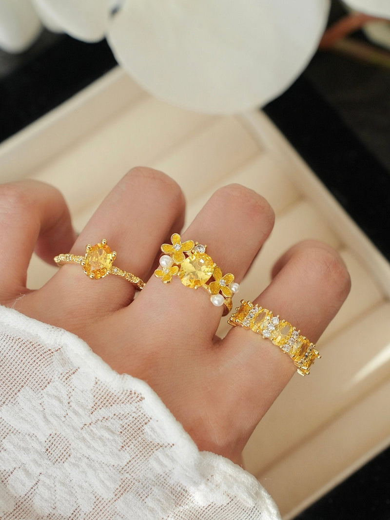 Imperial Citrine Ring
