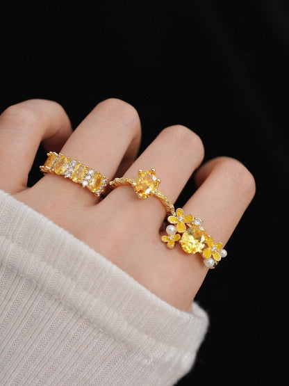 Imperial Citrine Ring