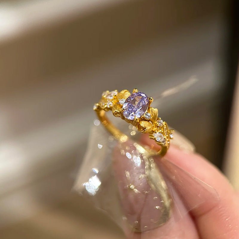 Lavender Rococo Ring