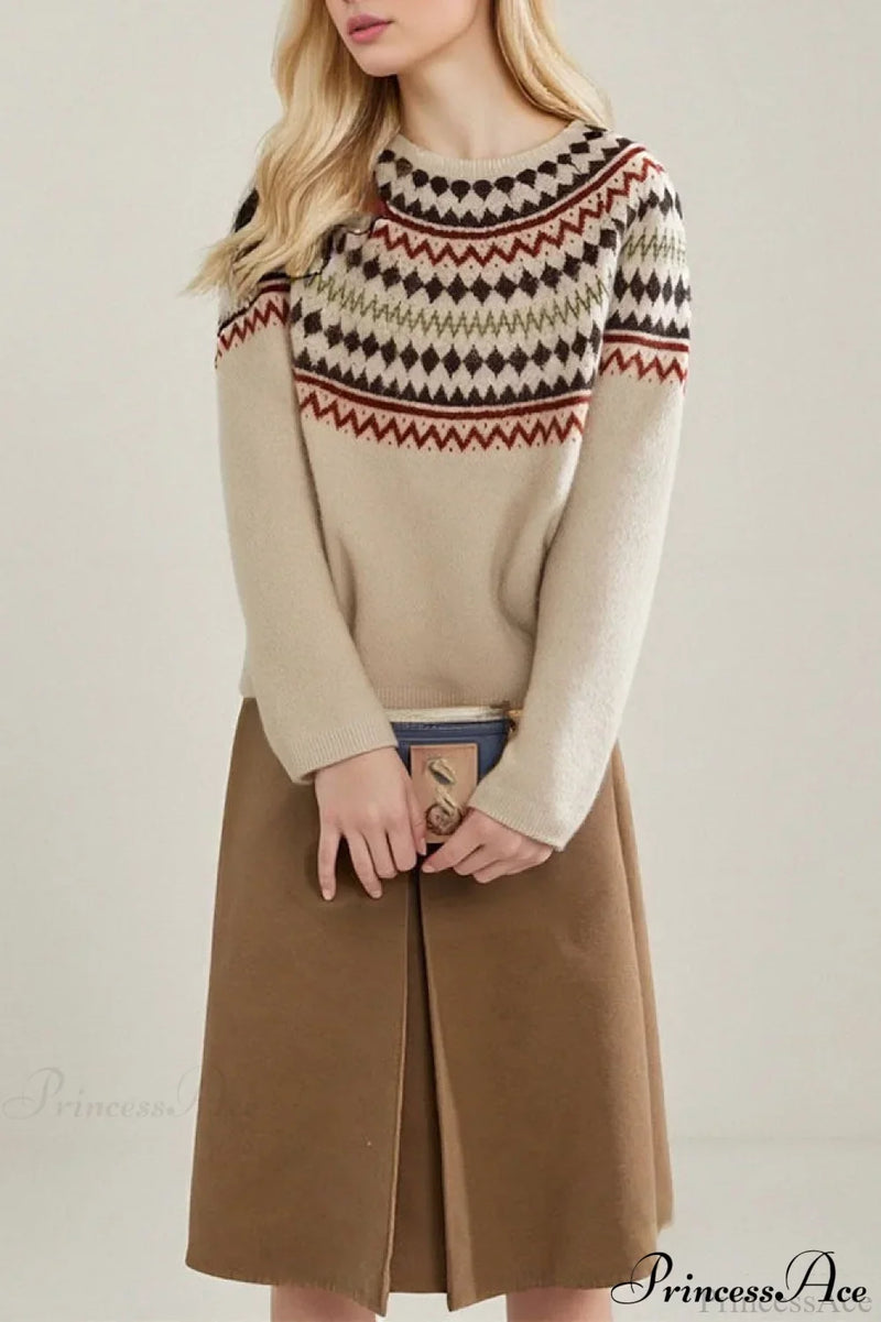 Timeless Vintage Style Sweater