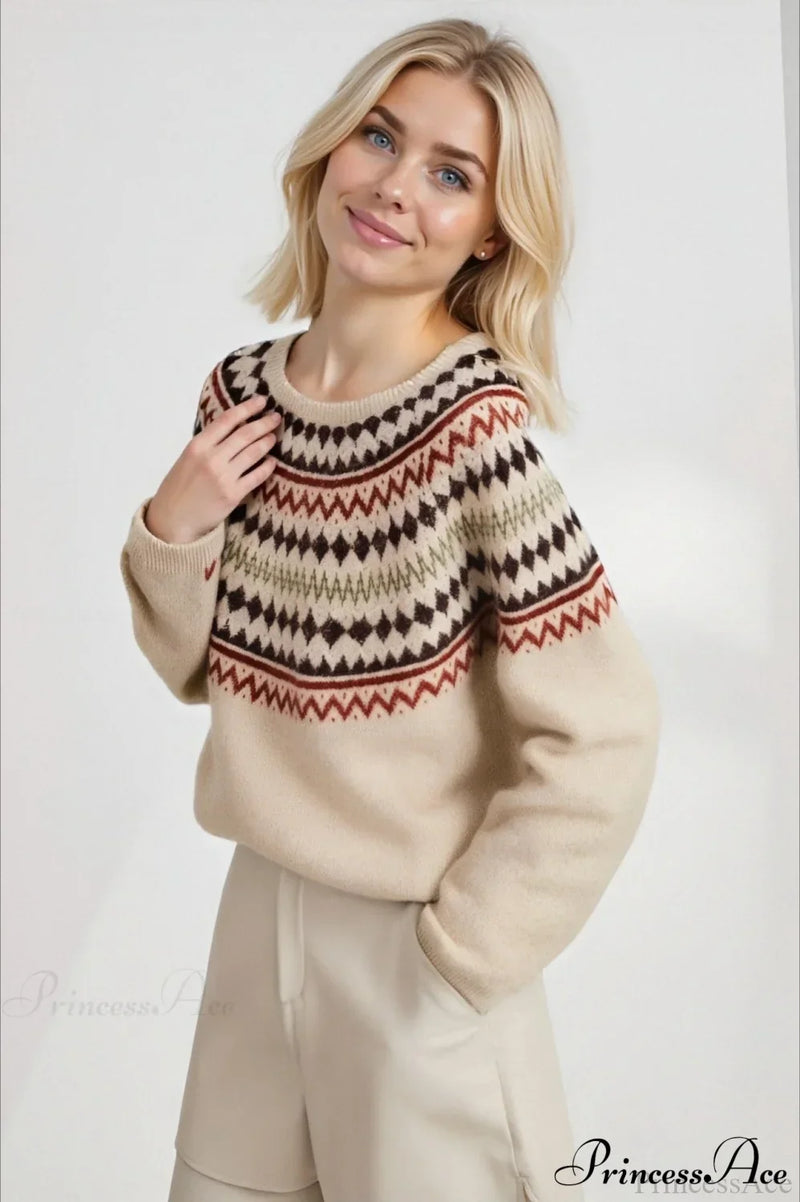Timeless Vintage Style Sweater