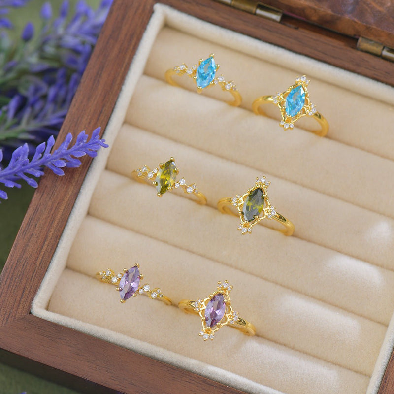 Lilac Astra Ring