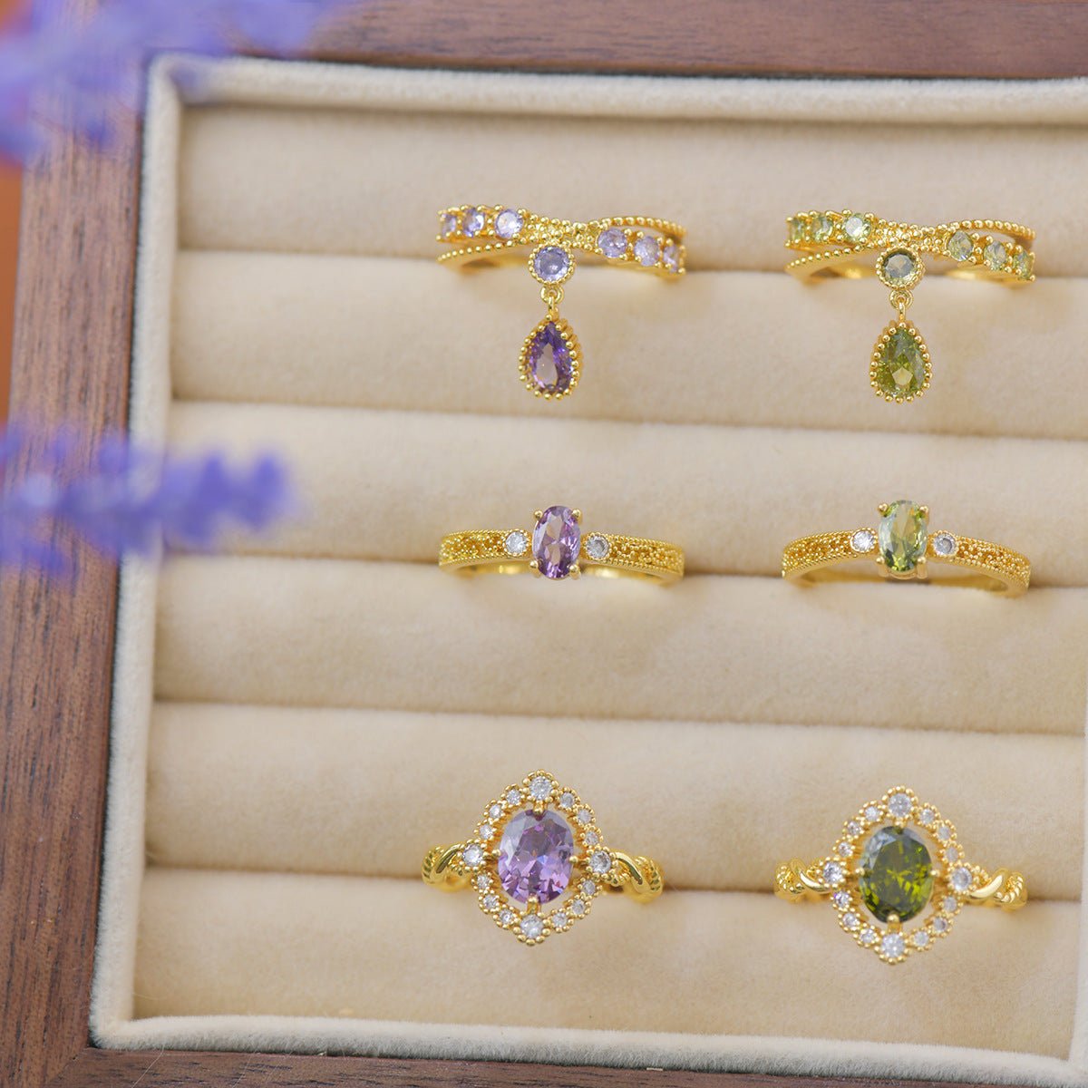 Lilac Belle Ring