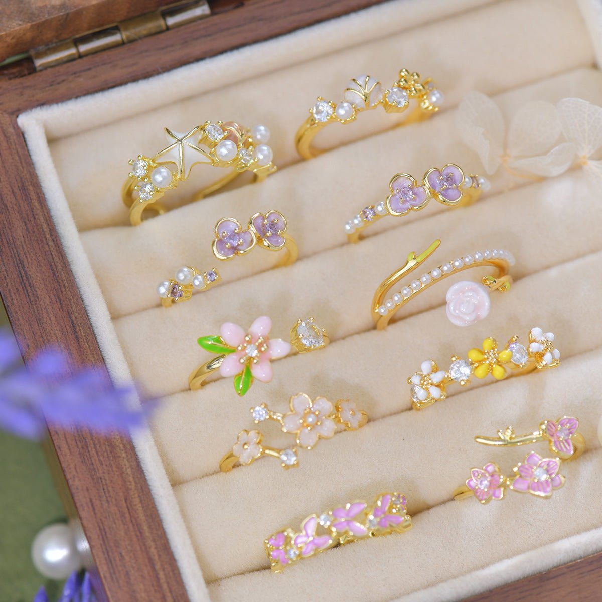 Lilac Daydream Ring