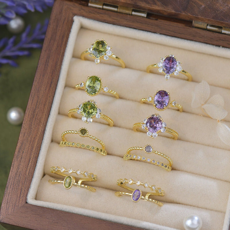 Lilac Lullaby Ring