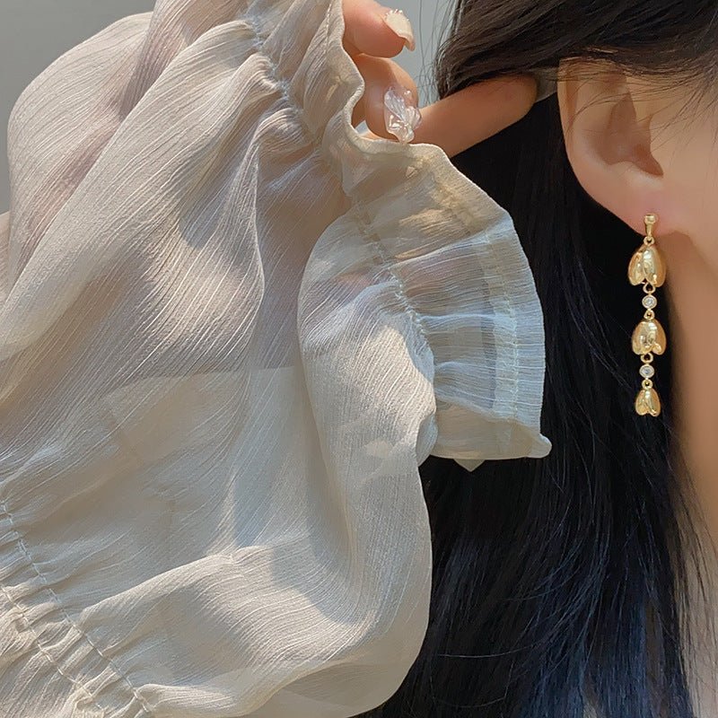 Lily of the Valley Drop Earrings