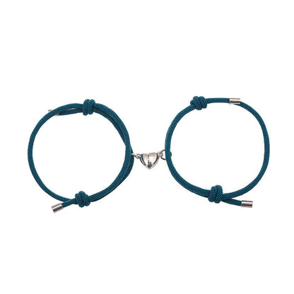 Magnetic Couple Red String Bracelets | Protection & Strength