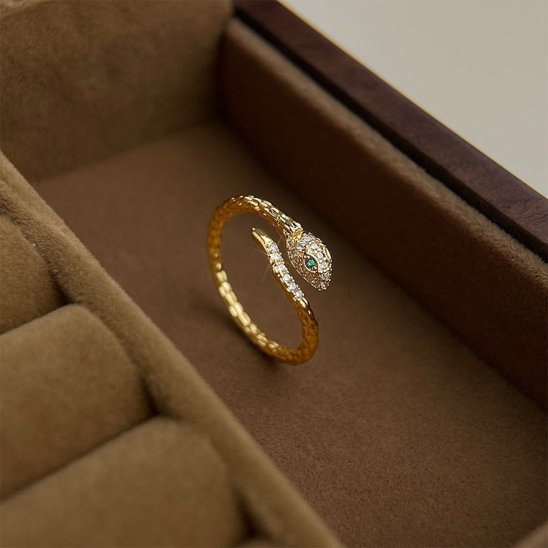 Midnight Serpent Ring