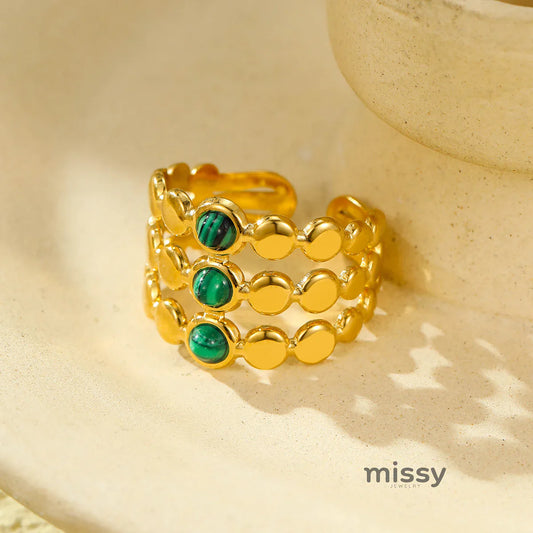 Brinlee Gemstone Open Ring