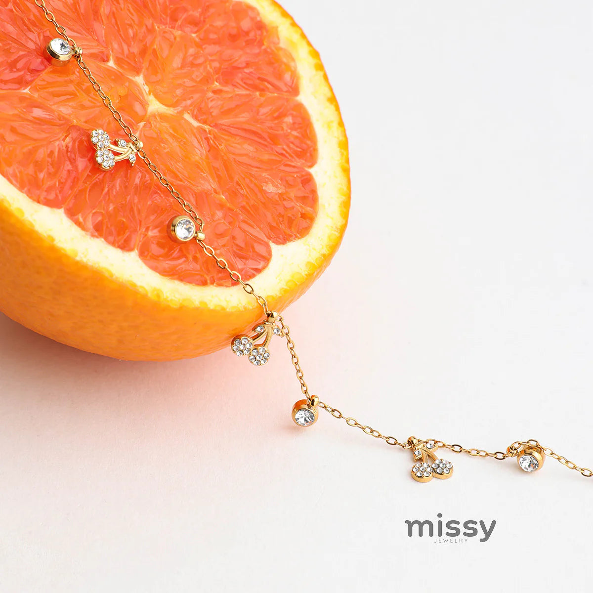 Isobel Cherry Pendant Necklace