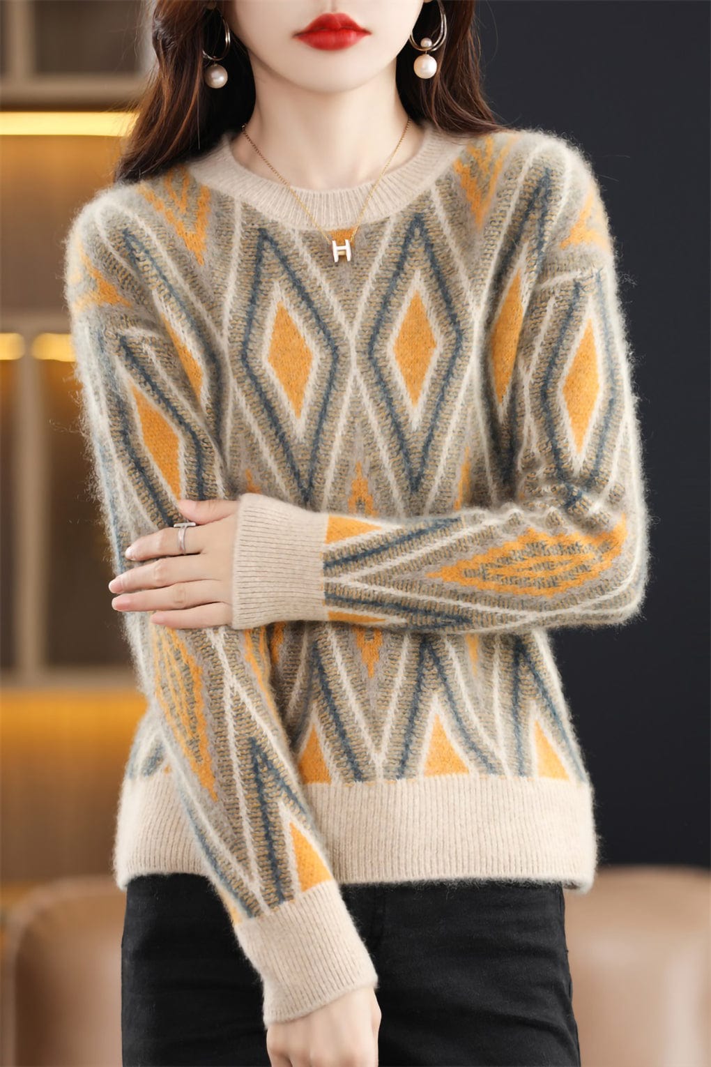 Timeless Vintage Style Sweater