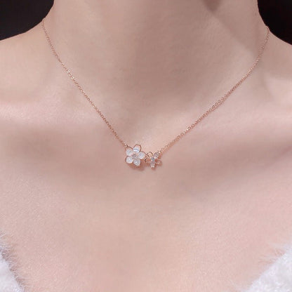 Nanami Cherry Blossom Necklace