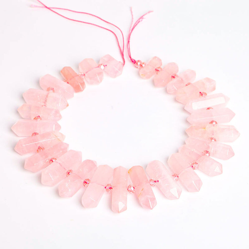 Natural Crystal Chain Strings for Diy Spiritual Necklaces 42cm