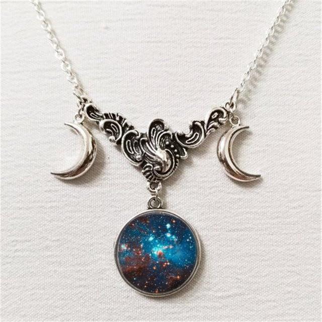 Celestial Moon Goddess Necklace