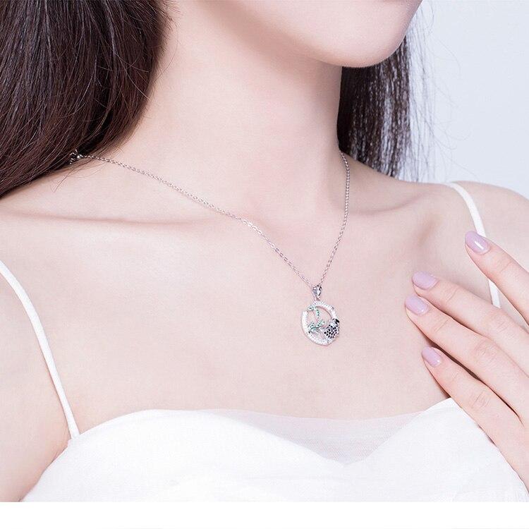 Panda Silver Necklace