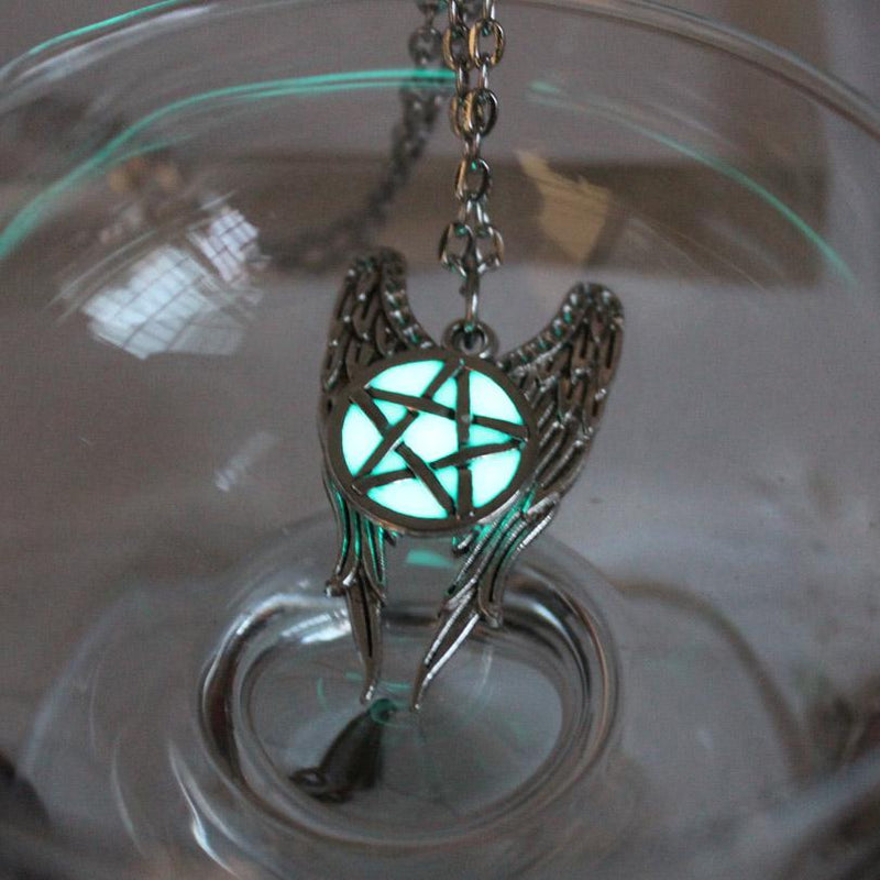 Magical Glow in the Dark Pentagram Necklace