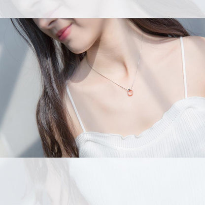 Mermaid's Tear Silver Necklace