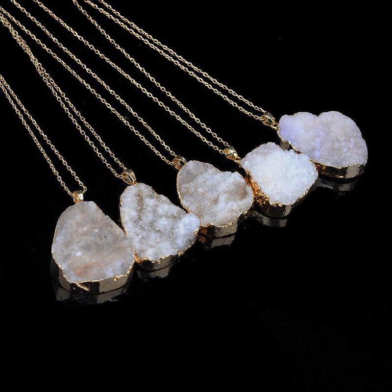 Natural Shape Stone Necklace